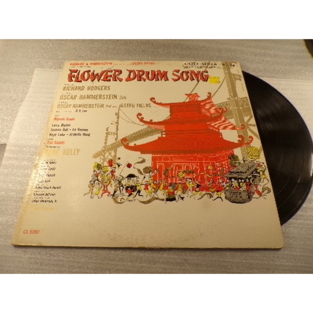 Flower Drum Song Original Broadway Cast Vinyl LP Rodgers Hammerstein Columbia